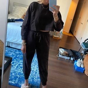 Espresso Brown Sweatsuit Set